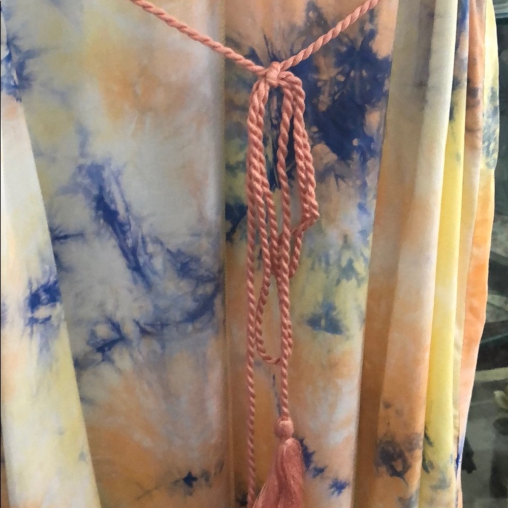 #60 LAST 1! TIE DYE DUSTER CARDIGAN - Picture 11 of 11